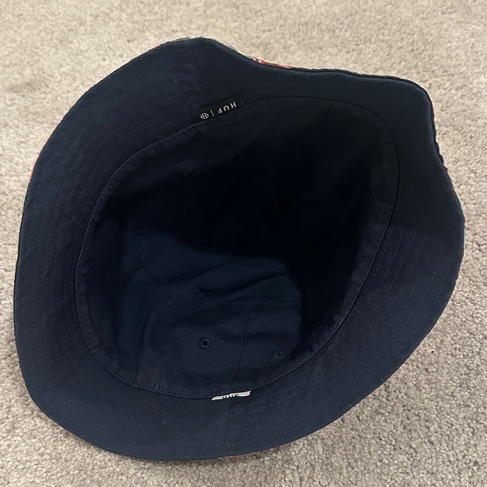 Huf Multicolor Leaf Pattern Bucket Hat - image 2